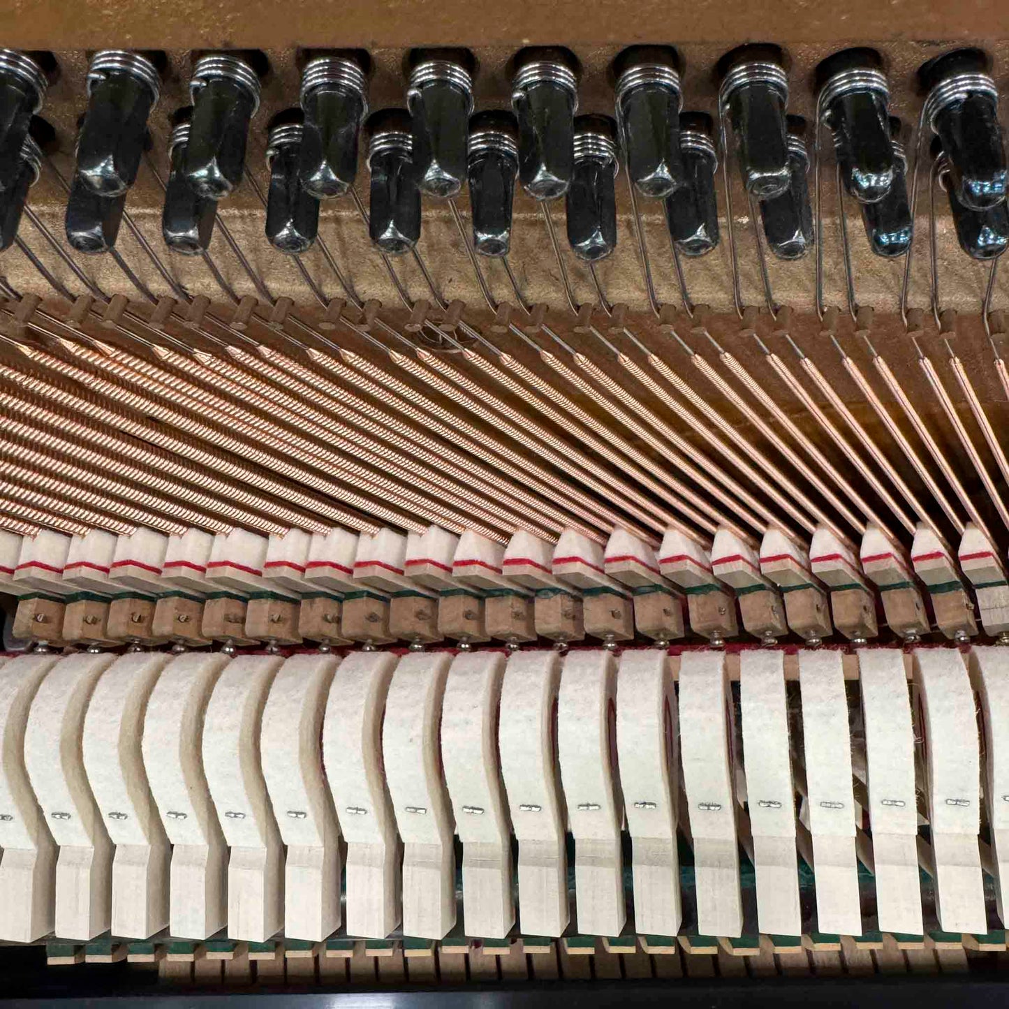 SOLD 1957 Steinway & Sons 47" Satin Black Commissioned Studio Upright Piano