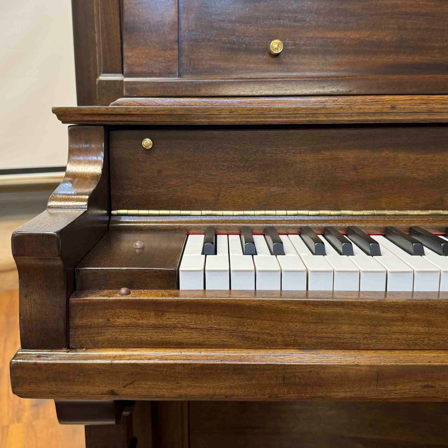 SOLD 2024 Piano Legacy Project Giveaway Winning Family- 1907 Smith & Nixon Wood Finish Upright Piano