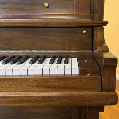 SOLD 2024 Piano Legacy Project Giveaway Winning Family- 1907 Smith & Nixon Wood Finish Upright Piano
