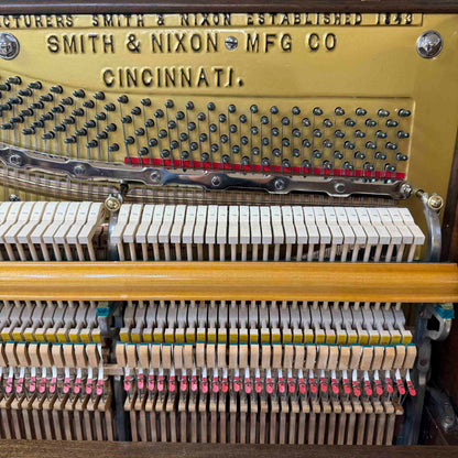SOLD 2024 Piano Legacy Project Giveaway Winning Family- 1907 Smith & Nixon Wood Finish Upright Piano