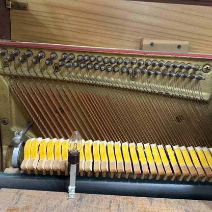 CURRENT SHOP WORK - 1980 Universal 52" Wood Finish Commissioned Vintage Player Upright Piano