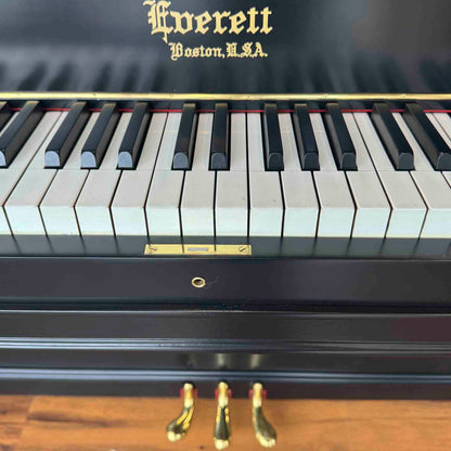 CURRENT SHOP WORK - 1903 Everett 55" Wood Finish Commissioned Upright Piano
