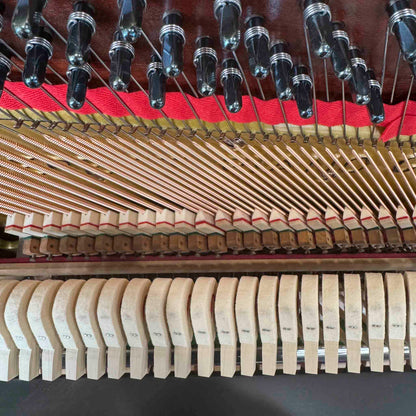 CURRENT SHOP WORK - 1903 Everett 55" Wood Finish Commissioned Upright Piano