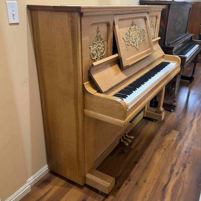 SOLD 1907 Kimball Upright Commissioned Player Piano