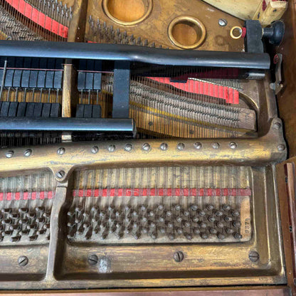 CURRENT SHOP WORK - 1881 Bosendorfer (Viennese action) Wood Finish 6'3" Commissioned Grand Piano