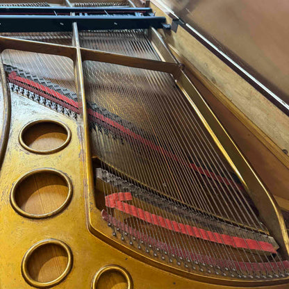 CURRENT SHOP WORK - 1881 Bosendorfer (Viennese action) Wood Finish 6'3" Commissioned Grand Piano