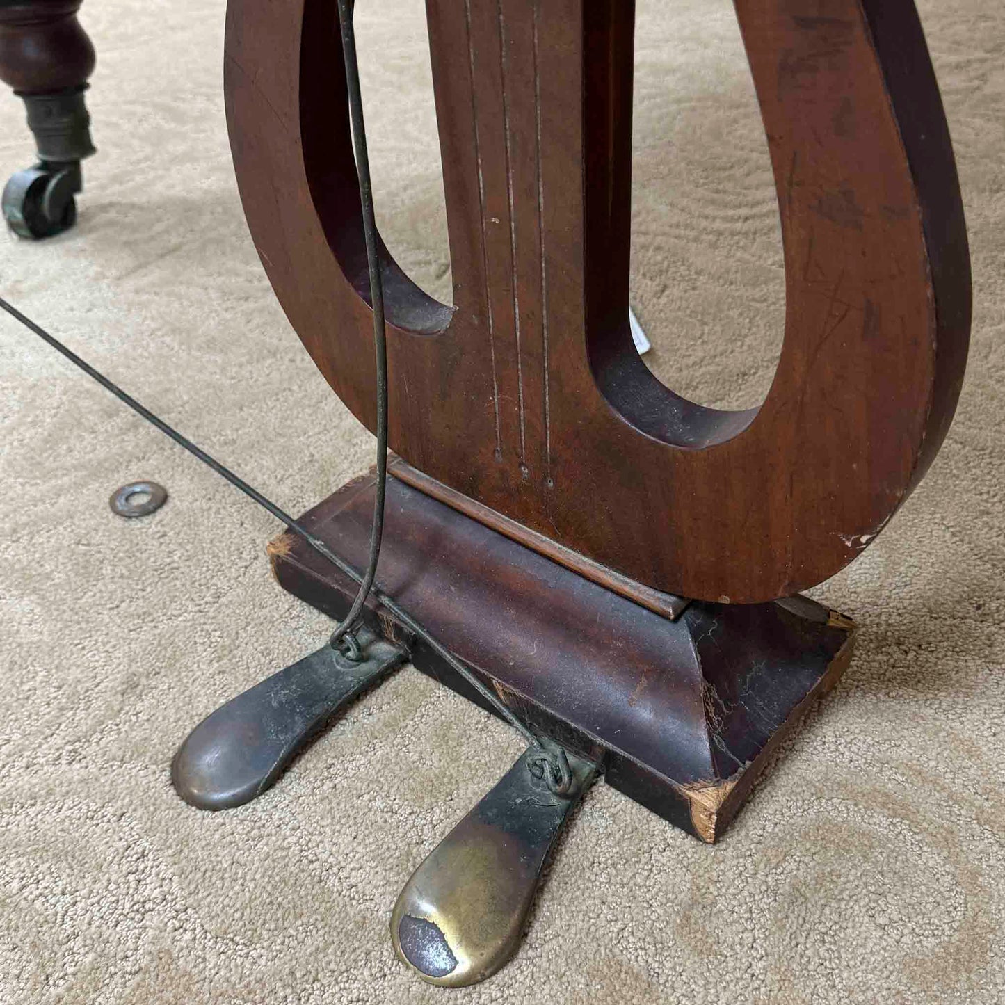 CURRENT SHOP WORK - 1881 Bosendorfer (Viennese action) Wood Finish 6'3" Commissioned Grand Piano