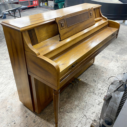 SOLD 1977 Everett Wood Finish Commissioned Console Piano