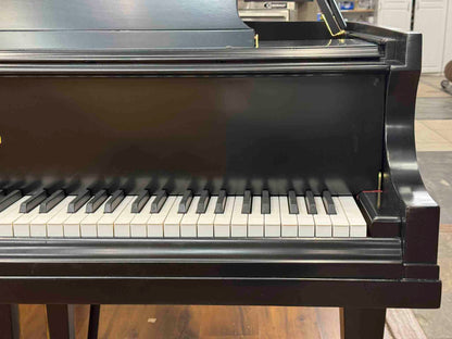 CURRENT SHOP WORK - 1978 Baldwin R 5'7" Satin Black Commissioned Grand Piano