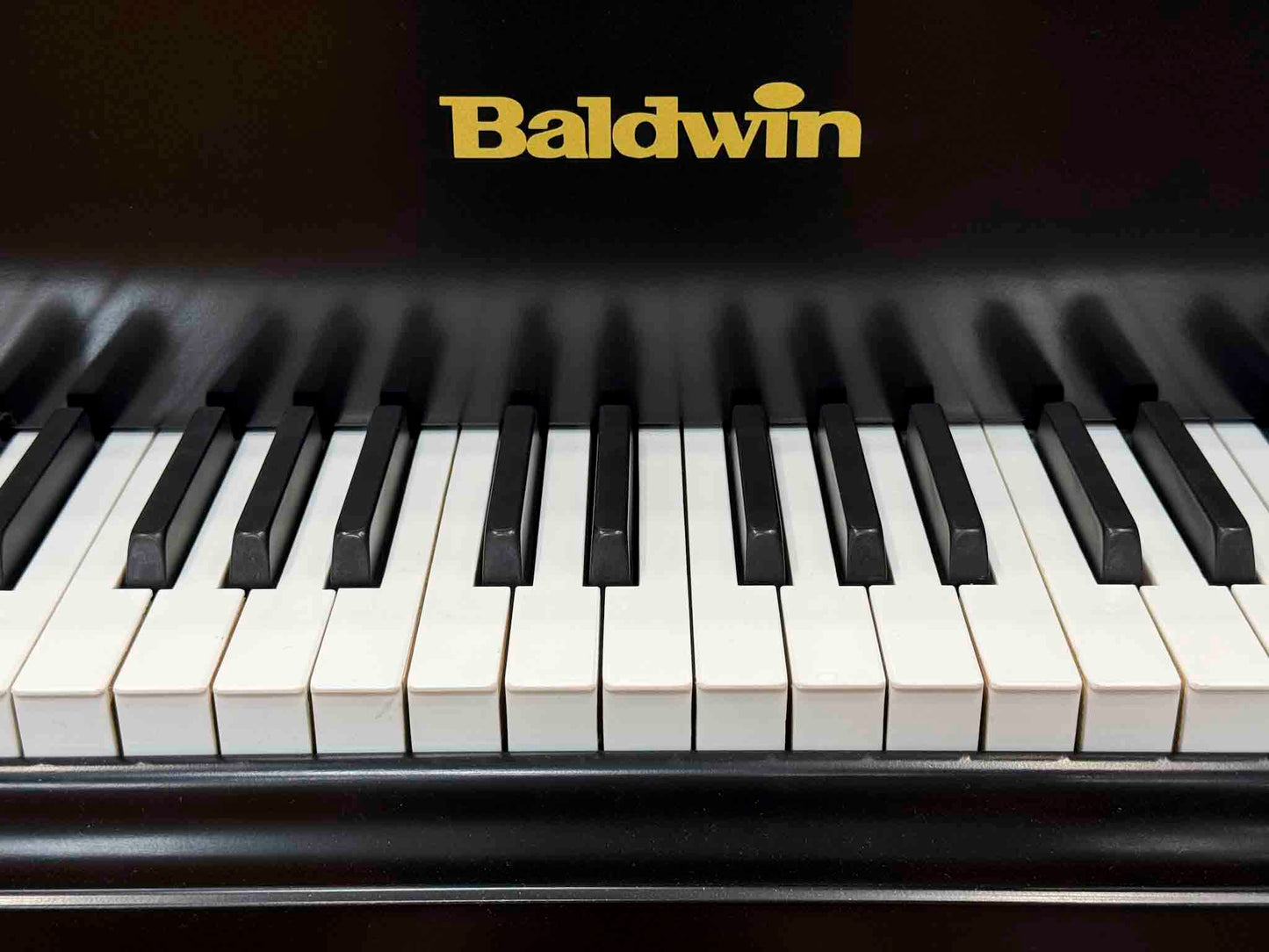 CURRENT SHOP WORK - 1978 Baldwin R 5'7" Satin Black Commissioned Grand Piano