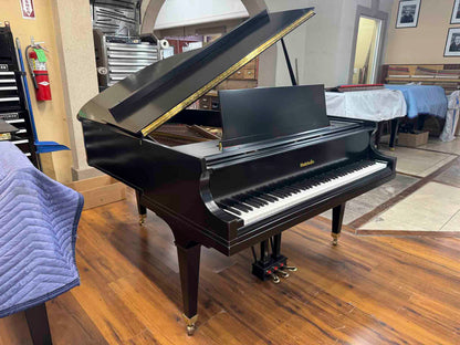 CURRENT SHOP WORK - 1978 Baldwin R 5'7" Satin Black Commissioned Grand Piano