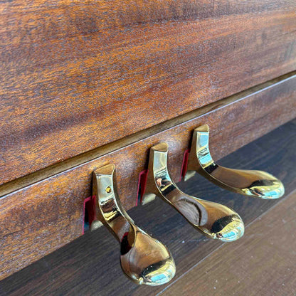 CURRENT SHOP WORK - 1918 Marshall & Wendell 55" Wood Finish Commissioned Upright Piano