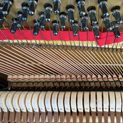 CURRENT SHOP WORK - 1918 Marshall & Wendell 55" Wood Finish Commissioned Upright Piano