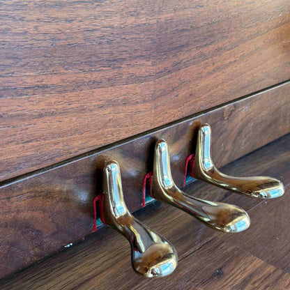 CURRENT SHOP WORK - 1924 Brinkerhoff 49" Wood Finish Commissioned Upright Piano