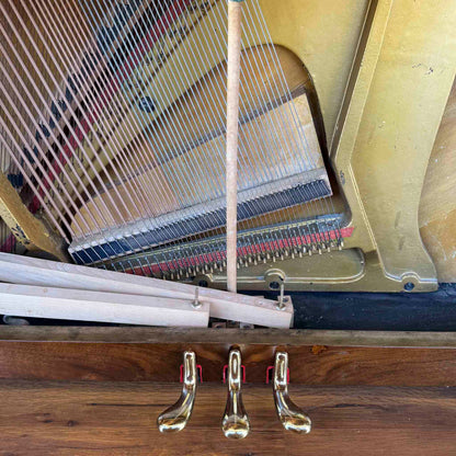 CURRENT SHOP WORK - 1924 Brinkerhoff 49" Wood Finish Commissioned Upright Piano