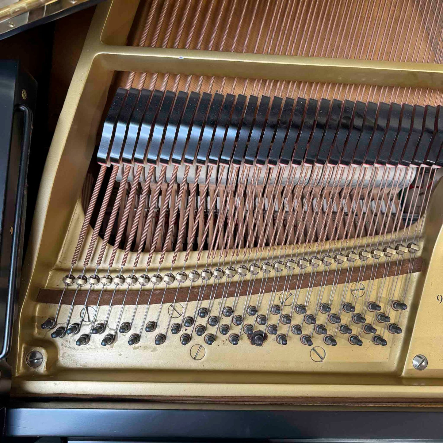 1995 Story & Clark 5'1" Satin Black Baby Grand Piano