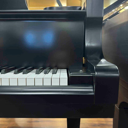 1978 Yamaha C7 7'6" Satin Black Grand Piano