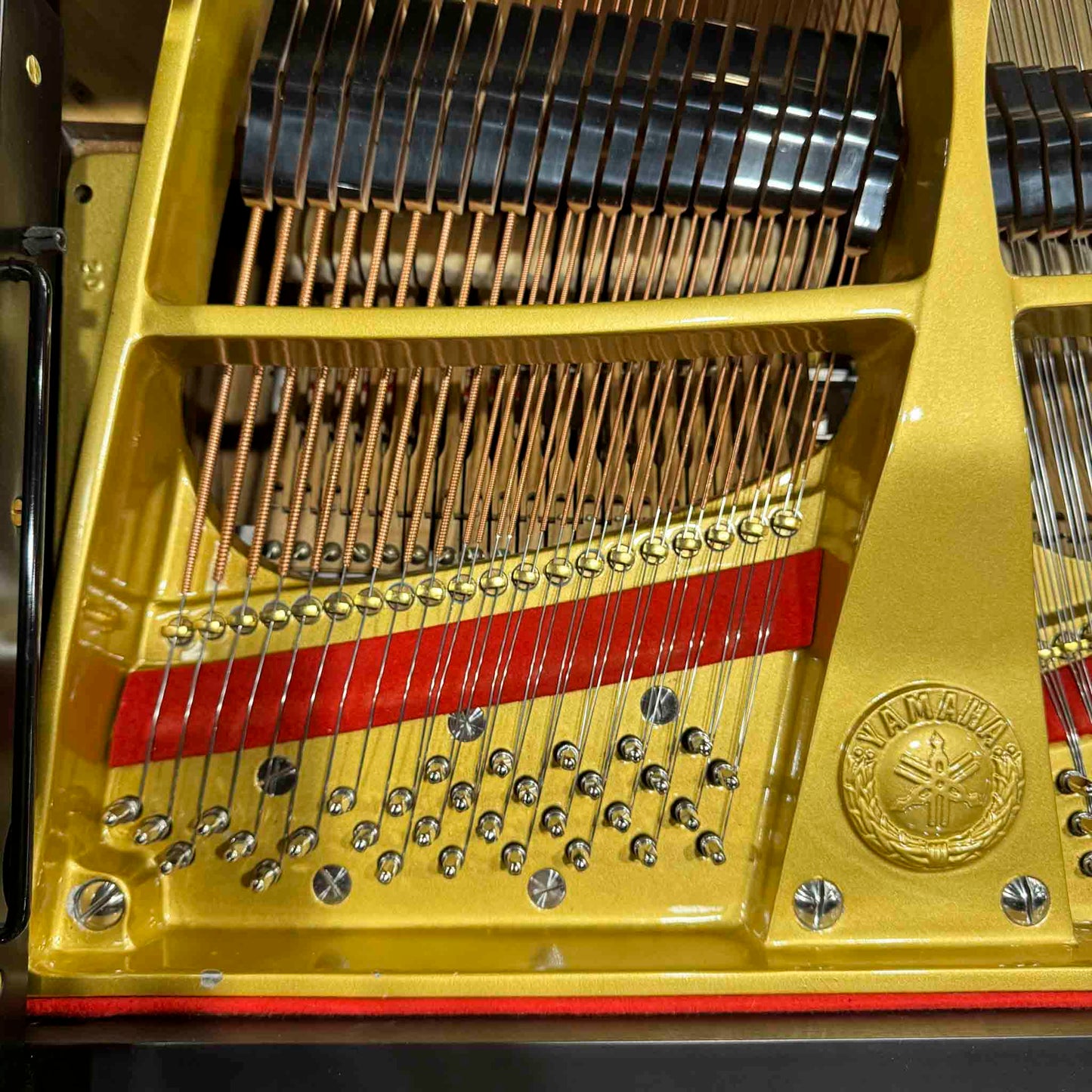 1978 Yamaha C7 7'6" Satin Black Grand Piano