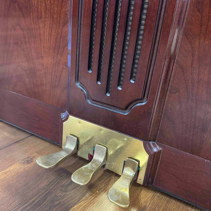 2000 Samick WSU-118T 47" Polished Mahogany Studio Piano