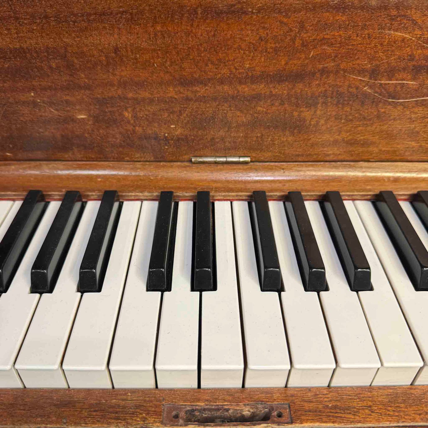 AVAILABLE TO RESTORE: CALL FOR CUSTOM PRICING - 1904 Hobart M. Cable 57" Wood Finish Upright Piano