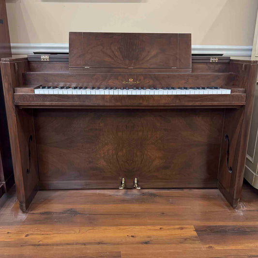 SOLD 1937 Wurlitzer 34" Wood Finish Commissioned Spinet Piano