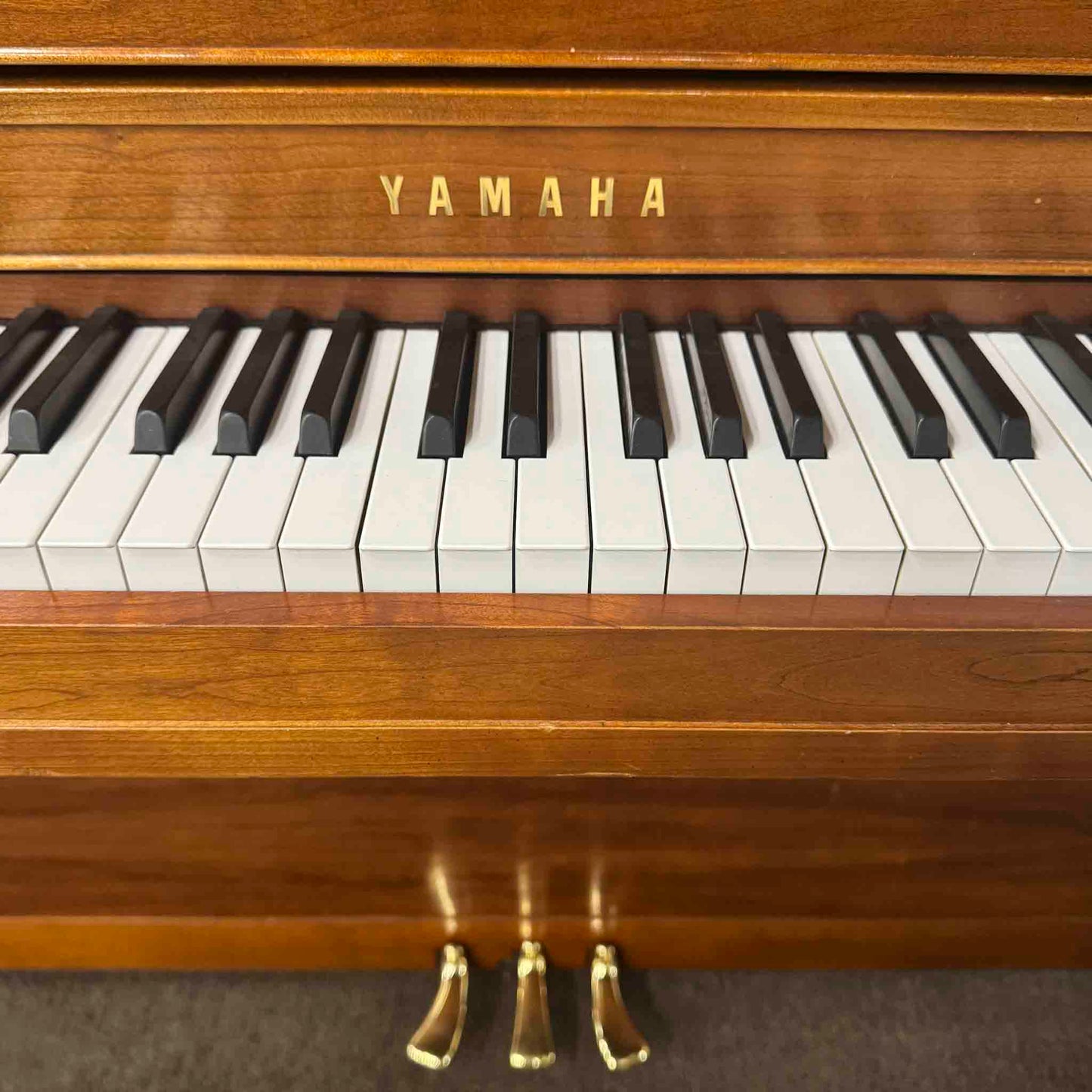 SOLD 1993 Yamaha M305 44" Wood Finish Commissioned Console Piano