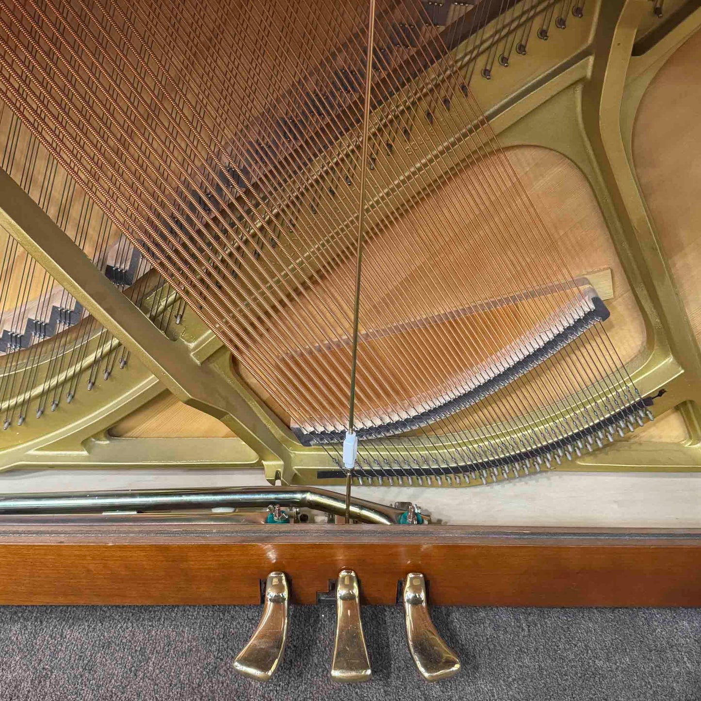 SOLD 1993 Yamaha M305 44" Wood Finish Commissioned Console Piano