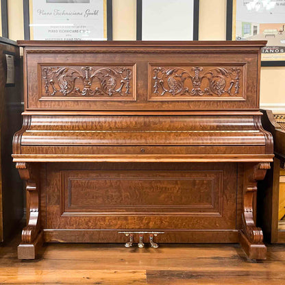 SOLD 1895 Ivers & Pond Commissioned Upright Piano