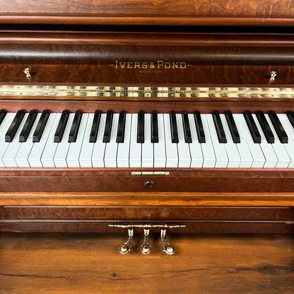 SOLD 1895 Ivers & Pond Commissioned Upright Piano