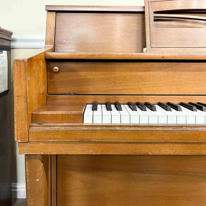 SOLD 1972 Yamaha 39" Wood Finish Commissioned Spinet Piano