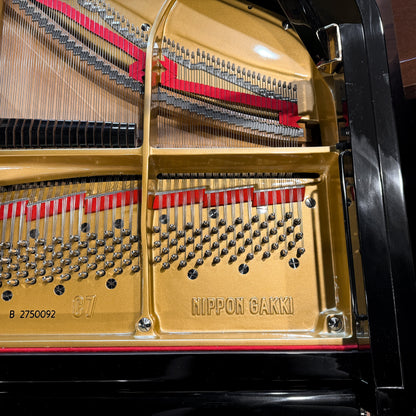 1978 Yamaha C7 7'6" Grand Piano / Polished Black