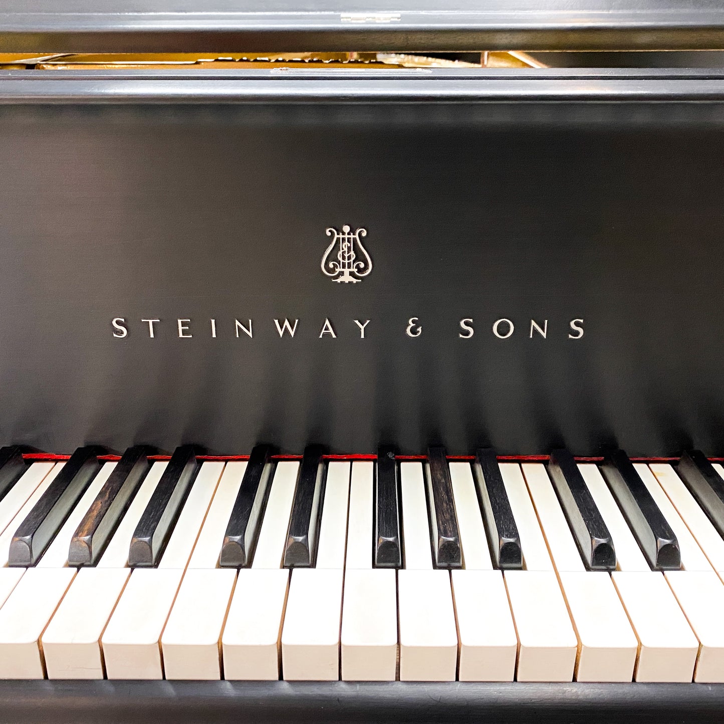HEIRLOOM RESTORATION 1905 Steinway Model O Satin Black Commissioned Grand Piano