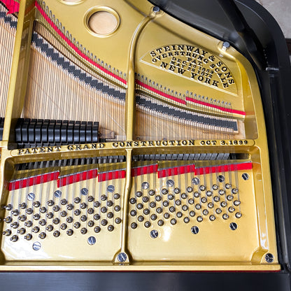 HEIRLOOM RESTORATION 1905 Steinway Model O Satin Black Commissioned Grand Piano