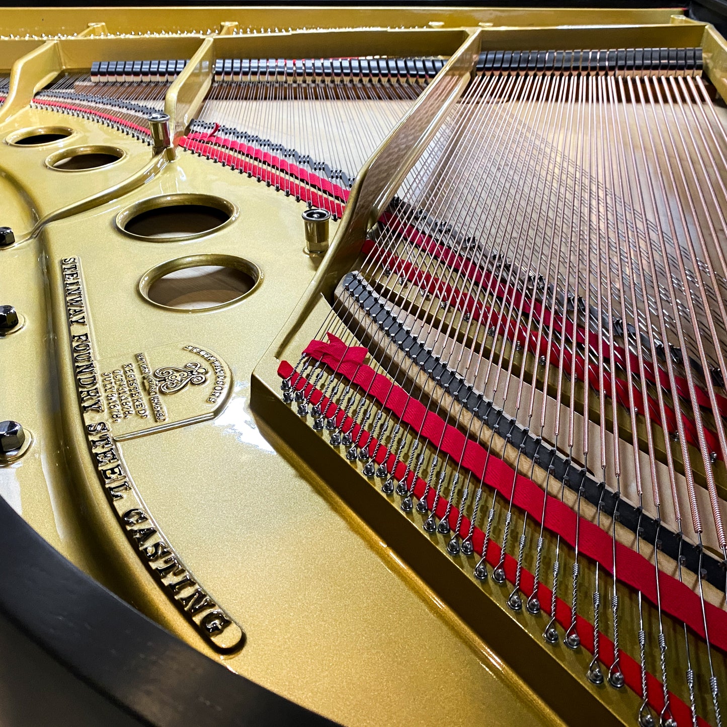 HEIRLOOM RESTORATION 1905 Steinway Model O Satin Black Commissioned Grand Piano