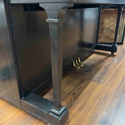 CURRENT SHOP WORK 1927 Kurtzmann 55" Black Finish Commissioned Upright Piano