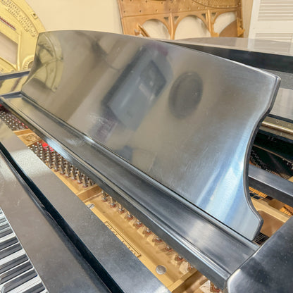 SOLD 1985 Samick 5'8" Satin Black Grand Piano