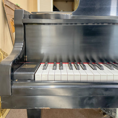 SOLD 1985 Samick 5'8" Satin Black Grand Piano