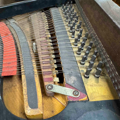 CURRENT SHOP WORK 1860 Steinway 6'9" Wood Finish Commissioned Square Grand Piano