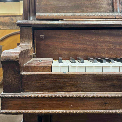 CURRENT SHOP WORK 1905 Davies and Sons Wood Finish Commissioned Upright Piano
