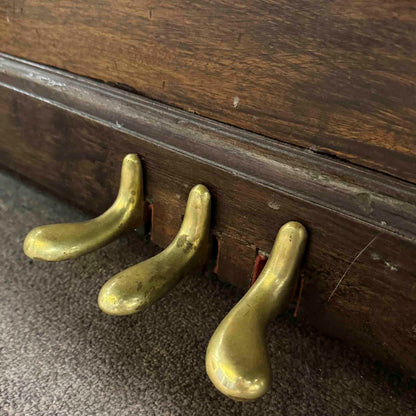 CURRENT SHOP WORK 1905 Davies and Sons Wood Finish Commissioned Upright Piano