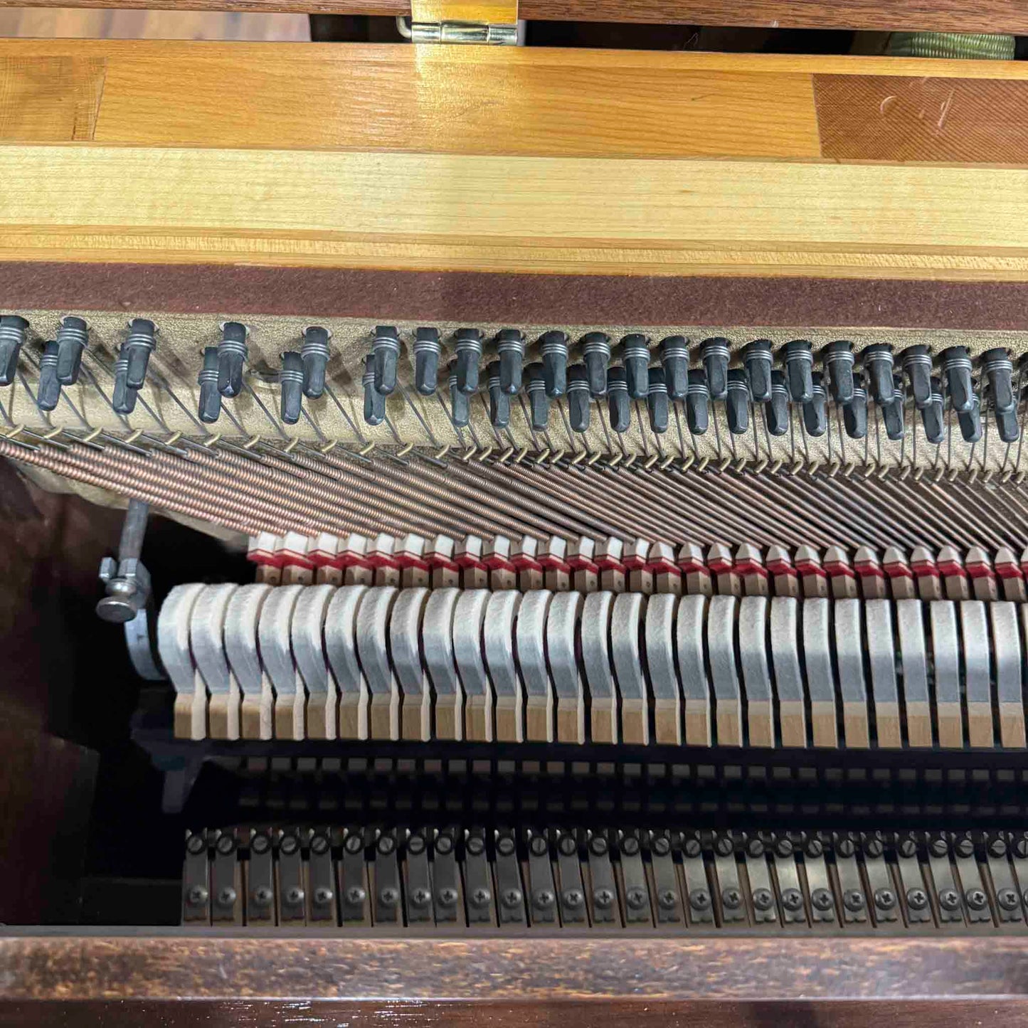 HEIRLOOM RESTORATION 1967 Cable-Nelson 36" Wood Finish Commissioned Spinet Piano