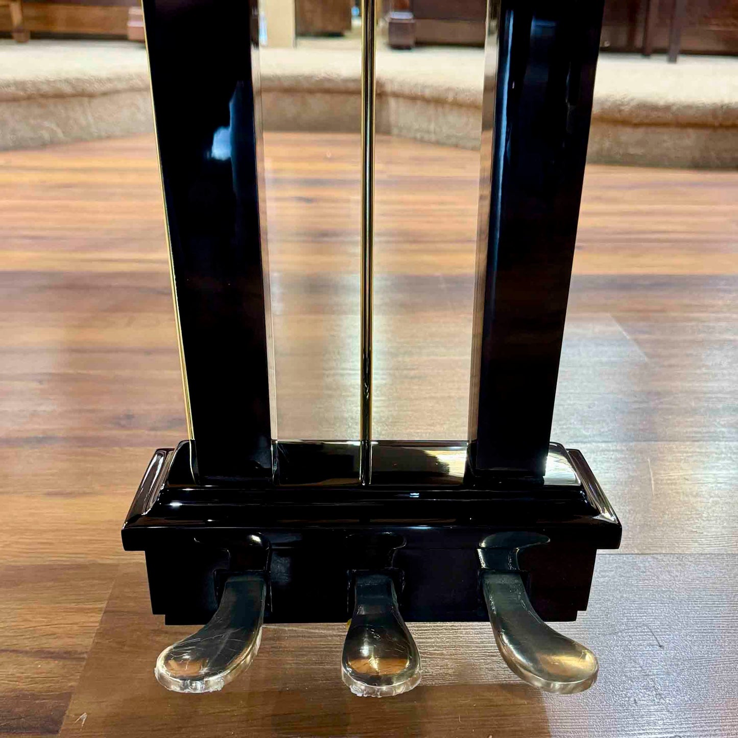 A. Geyer GG-170 5'7" Polished Black Grand Piano