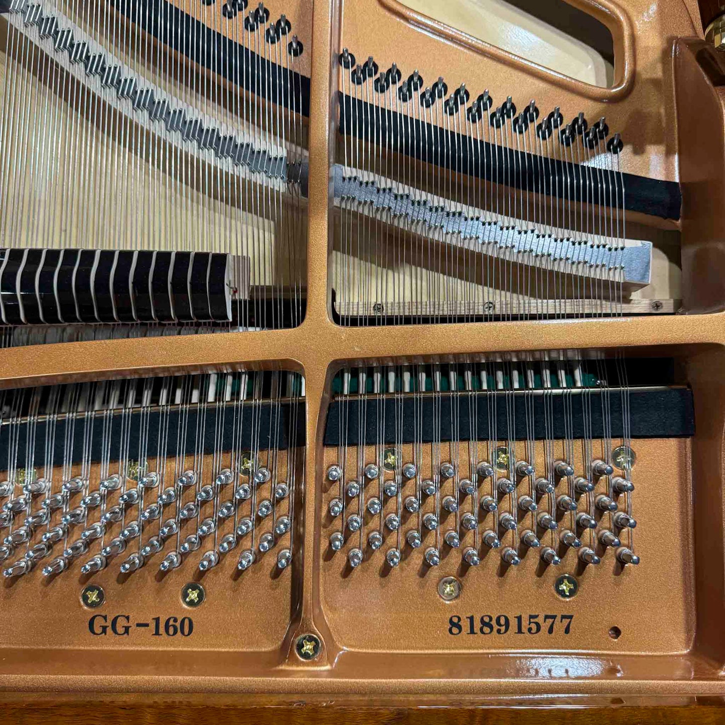 A. Geyer GG-160 5'3" Polished Walnut Baby Grand Piano