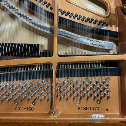 A. Geyer GG-160 5'3" Polished Walnut Baby Grand Piano
