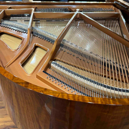 A. Geyer GG-160 5'3" Polished Walnut Baby Grand Piano