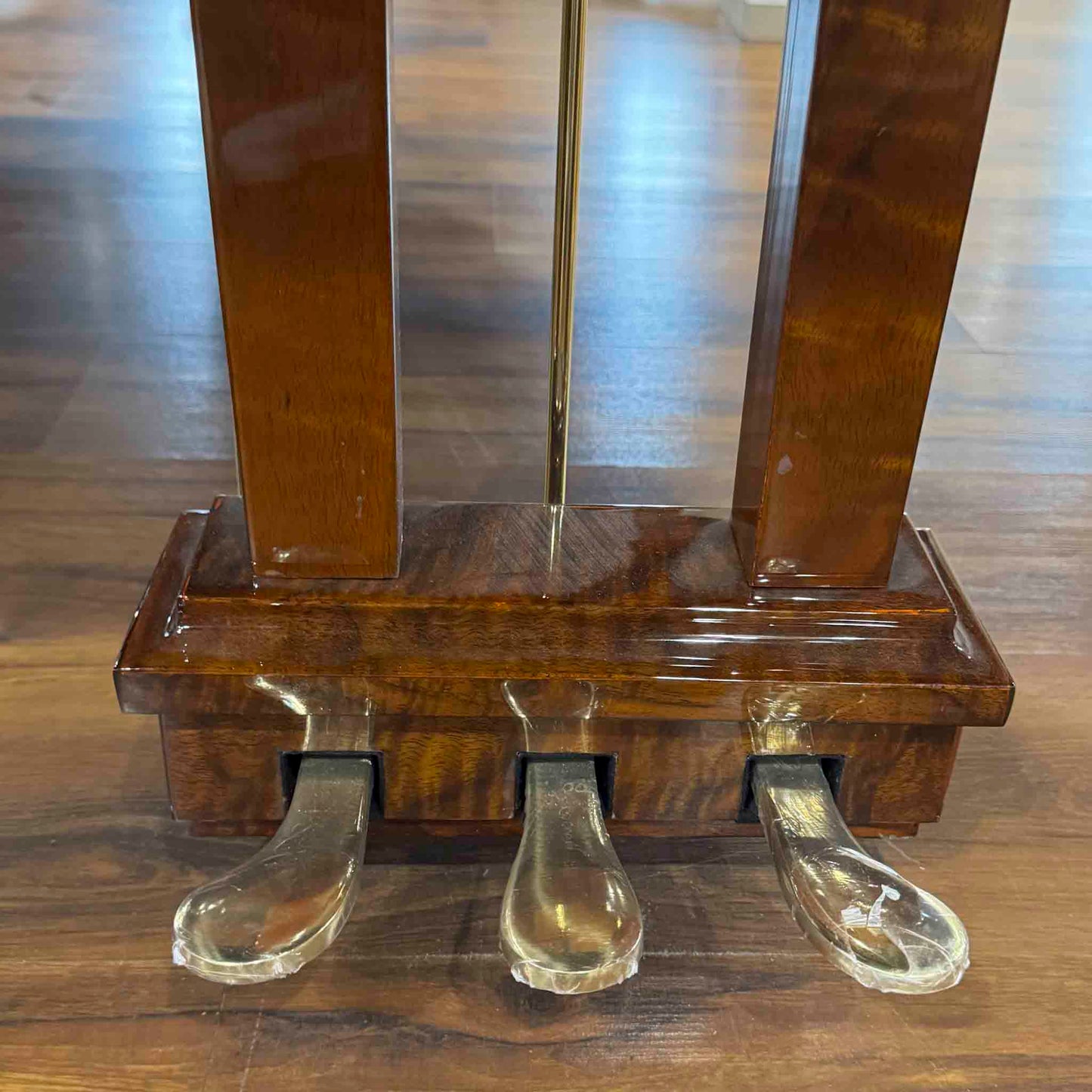 A. Geyer GG-160 5'3" Polished Walnut Baby Grand Piano