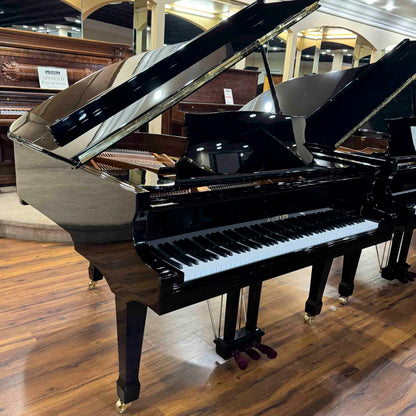 A. Geyer GG-160 5'3" Polished Black Baby Grand Piano