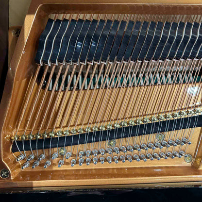 A. Geyer GG-160 5'3" Polished Black Baby Grand Piano