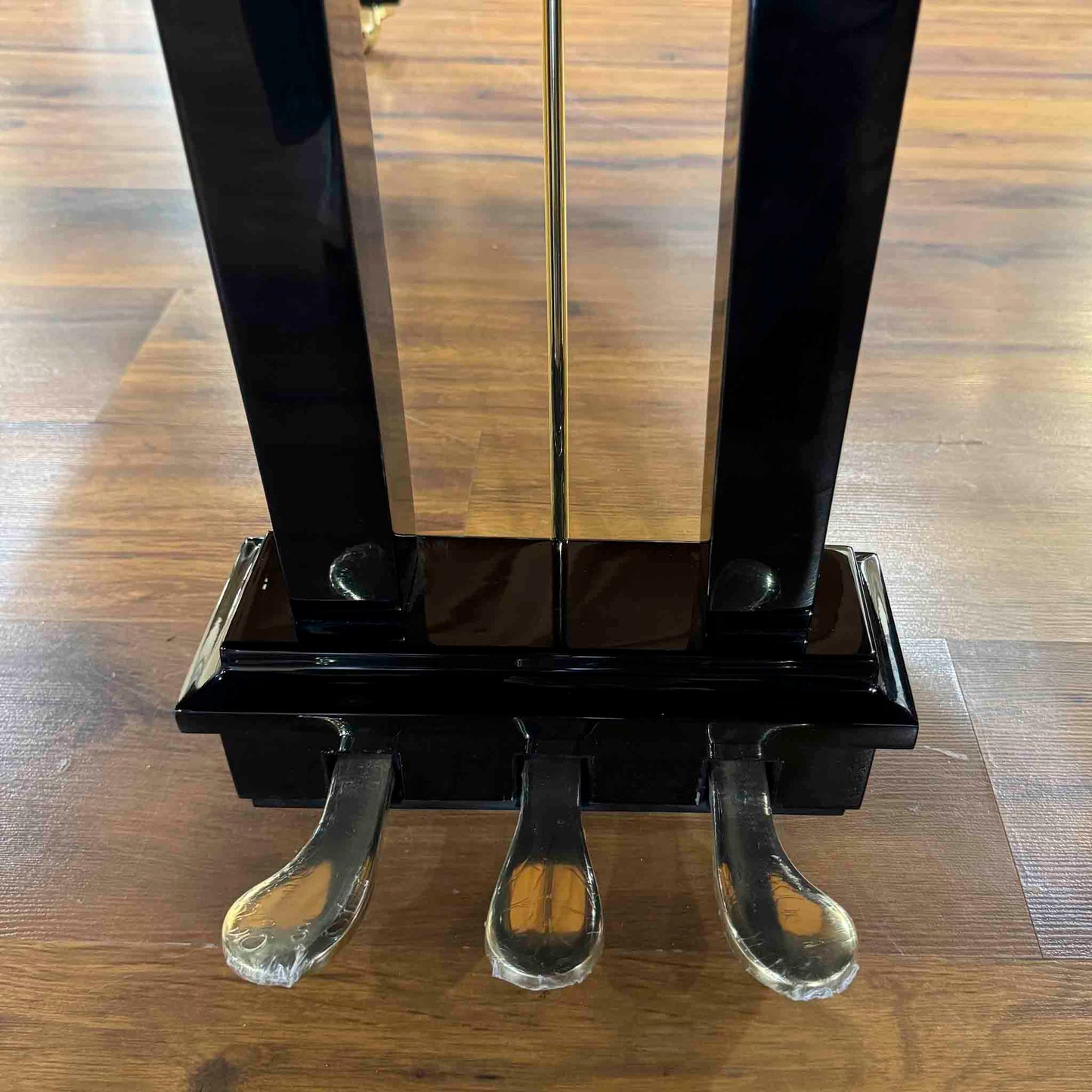 A. Geyer GG-160 5'3" Polished Black Baby Grand Piano