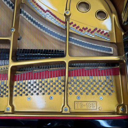 CURRENT SHOP WORK 2002 Bergmann Grand TG-135 6'1" Polished Black Commissioned Grand Piano
